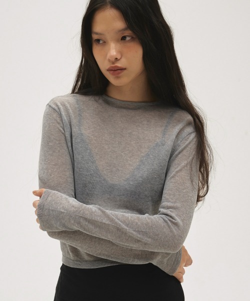 TODAYFUL ニット セーター Compact Sheer Knit レディース : ZOZOTOWN