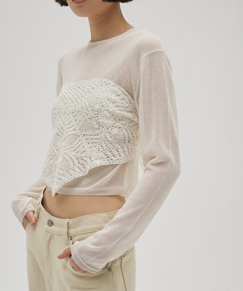 TODAYFUL ニット セーター Compact Sheer Knit レディース : ZOZOTOWN