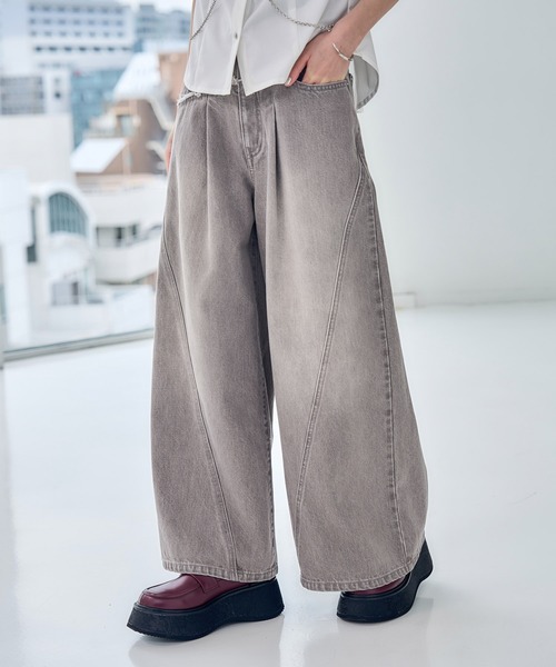HARE（ハレ） ワイドパンツ ジーンズ デニム デニムパンツ 「S/M 2