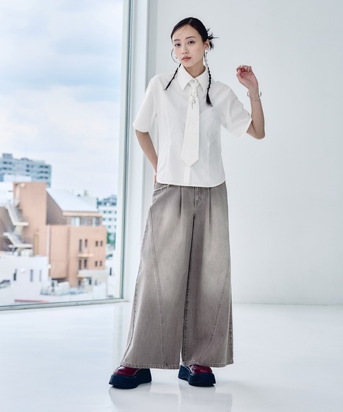 HARE（ハレ） ワイドパンツ ジーンズ デニム デニムパンツ 「S/M 2 