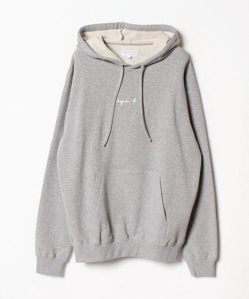 agnes b.（アニエスベー） プルオーバーパーカー X-LARGE グレー系 
