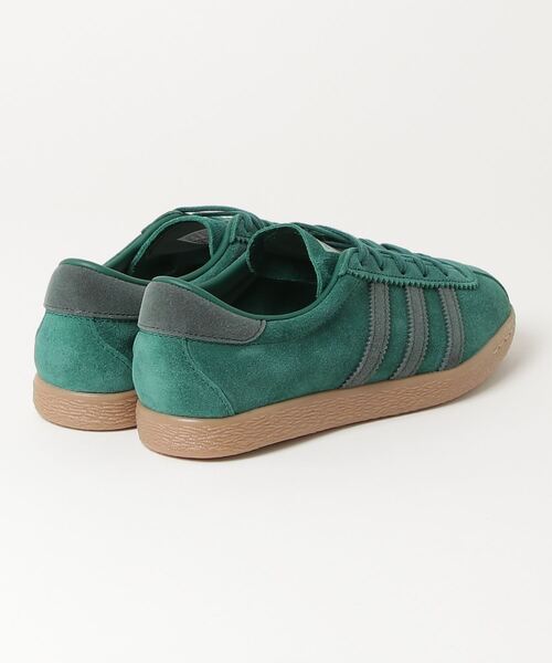 「adidas」 ローカットスニーカー 24.5糎 赤銅色 レディース