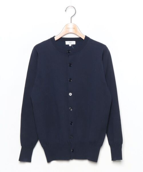 HYKE - HYKE カーディガン　ネイビー　サイズ1 HYKE（ハイク） ニットカーディガン 1 ネイビー レディース : ZOZOTOWN