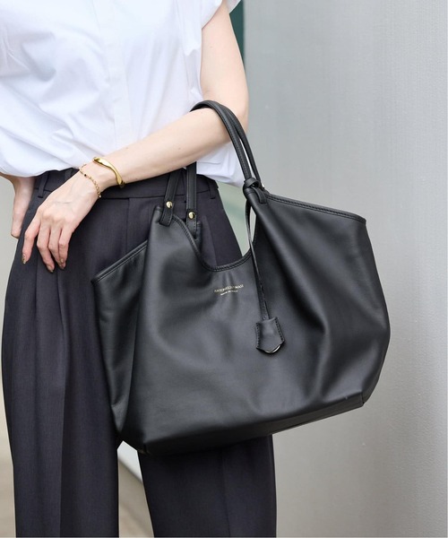 SLOBE IENA SLOBE レザートートバッグ SLOBE IENA（スローブイエナ） トートバッグ 「WEB限定/追加8