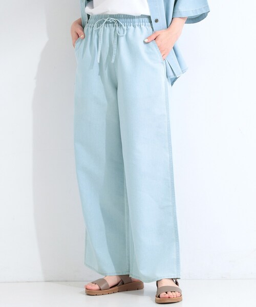 SHOO・LA・RUE（シューラルー） ワイドパンツ ジーンズ デニム デニム