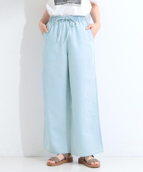 SHOO・LA・RUE（シューラルー） ワイドパンツ ジーンズ デニム デニム