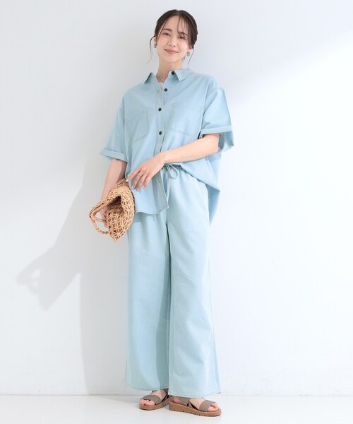 SHOO・LA・RUE（シューラルー） ワイドパンツ ジーンズ デニム デニム