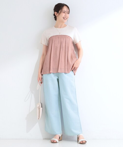 SHOO・LA・RUE（シューラルー） ワイドパンツ ジーンズ デニム デニム
