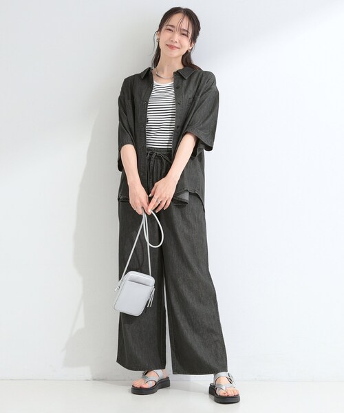 SHOO・LA・RUE（シューラルー） ワイドパンツ ジーンズ デニム デニム
