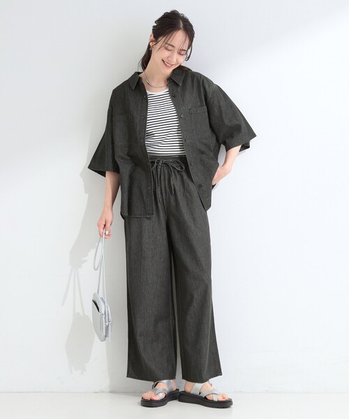 SHOO・LA・RUE（シューラルー） ワイドパンツ ジーンズ デニム デニム