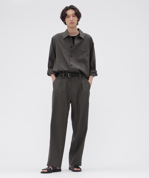 MARGARET HOWELL（マーガレットハウエル） パンツ LINEN WOOL SILK