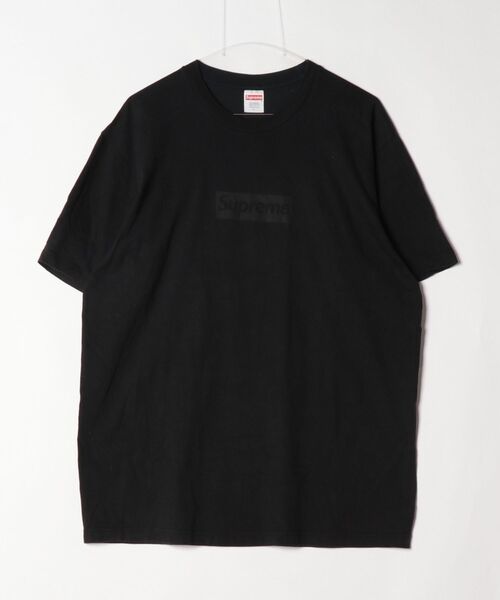 Supreme ブラック Tシャツ Supreme（シュプリーム） 半袖Tシャツ L ブラック メンズ : ZOZOTOWN