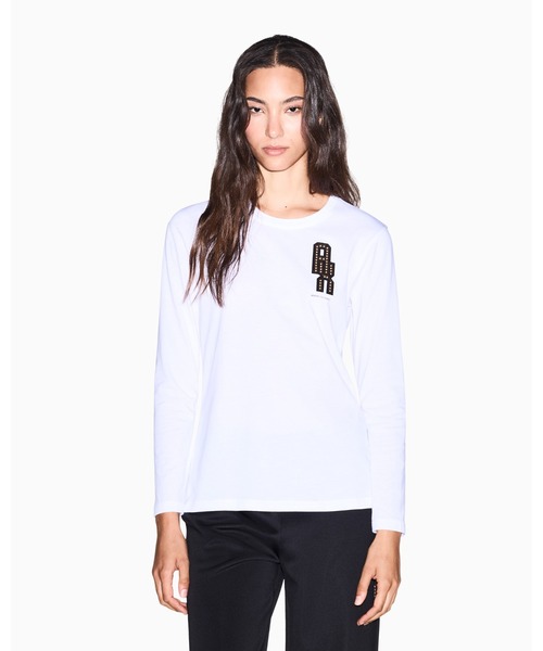 ARMANI EXCHANGE tシャツ 「A|X アルマーニ エクスチェンジ」スタッズ