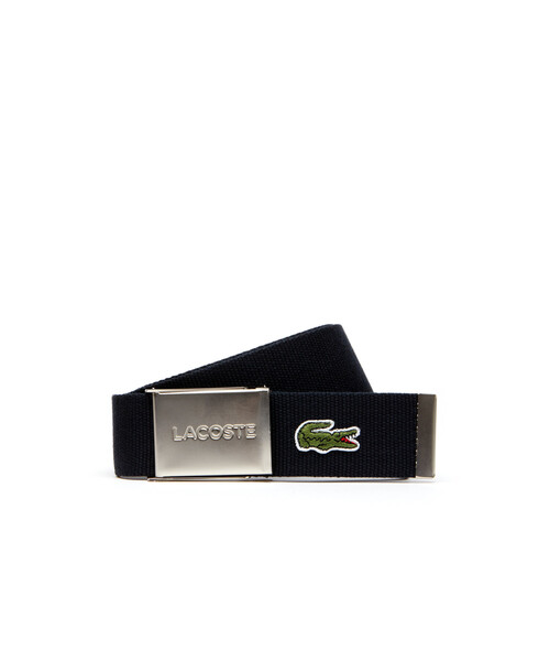 国内直営【LACOSTE】 L.12.12 布ベルト GIベルト 穴なしベルト 国内直営【LACOSTE】 L.12.12 布ベルト GIベルト 穴なしベルト