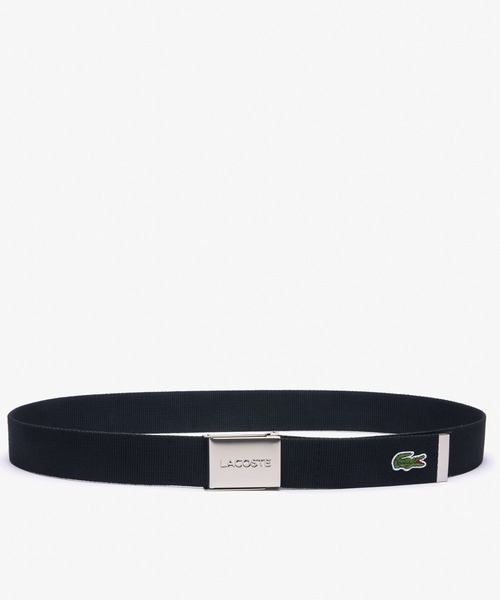 国内直営【LACOSTE】 L.12.12 布ベルト GIベルト 穴なしベルト 国内直営【LACOSTE】 L.12.12 布ベルト GIベルト 穴なしベルト