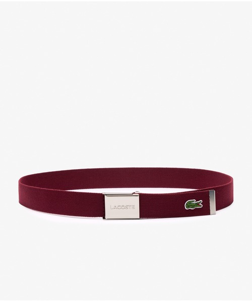 LACOSTE ベルト 「Made in France」 L.12.12 布ベルト メンズ