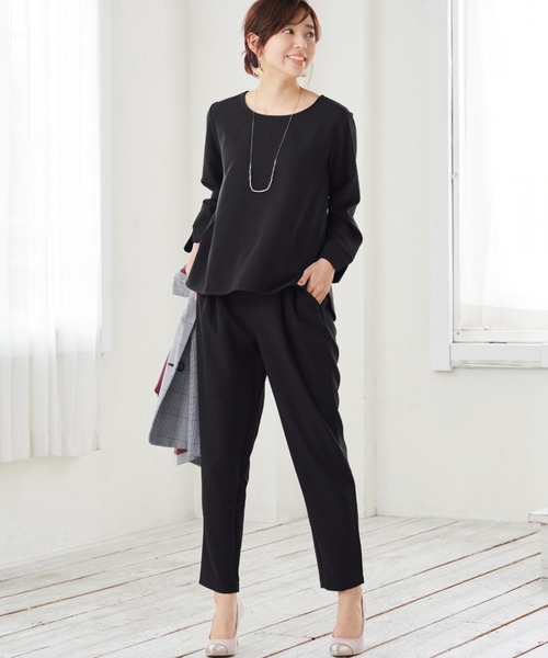 ２点セット バックボタントップス テーパードパンツセットアップ Zozotown Paypayモール店 通販 Paypayモール