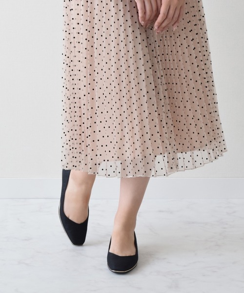 ★新品未使用★本革ブリジットバーキンPARADIS COULEURパンプス セール】 【PARADIS COULEUR】パールヒールキルティングパンプス