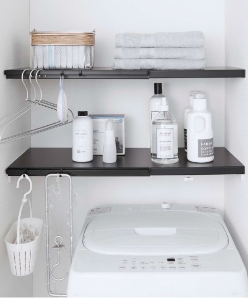 新品tower 伸縮つっぱり棒用棚板3個セット tower 収納 tower（タワー)伸縮 つっぱり棒用棚板 L : ZOZOTOWN Yahoo