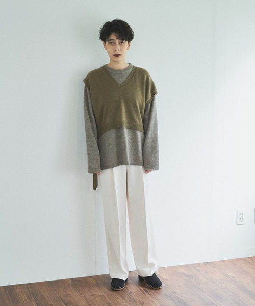 Audrey and John Wad（オードリーアンドジョンワッド） パンツ 紐付き
