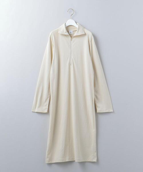ワンピース 6 Roku Cotton Light Sweat Zip Dress ワンピース Zozotown Paypayモール店 通販 Paypayモール