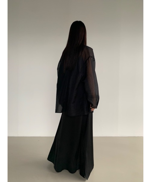 Didot.showroom ワンピース 「DIDOT.」スクエアサテンキャミソール
