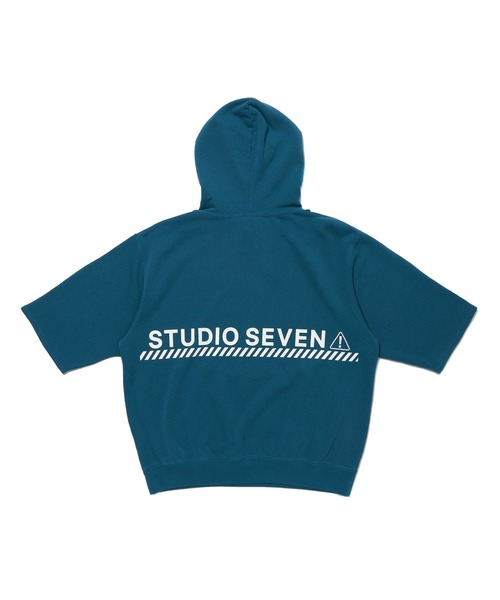 STUDIO SEVEN パーカー Russell Athletic x STUDIO SEVEN SS Hoodie 