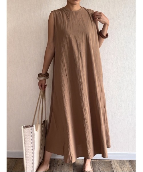 ワンピース ロング丈 Aラインノースリーブワンピース Zozotown Yahoo 店 通販 Yahoo ショッピング