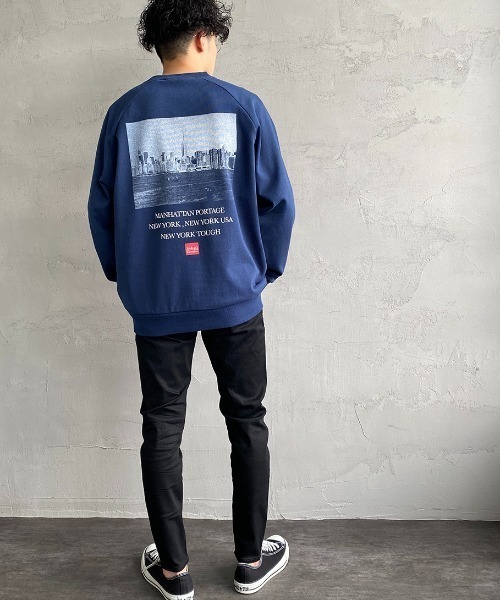 Manhattan Portage（マンハッタンポーテージ） スウェット 別注 バック 
