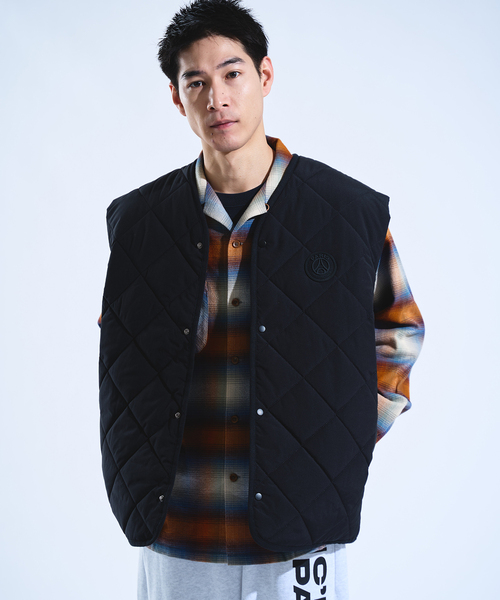 美品！アシードンクラウド　キルティングベスト！ CRAFTED BY DESCENTE.LAB[ヒートナビ キルティングベスト FVE46M