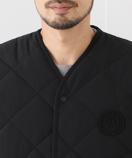 EDIFICE ベスト ジレ 「Paris Saint-Germain」キルティング