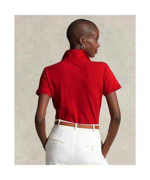 ✨美品✨ ポロラルフローレン　ポロシャツ赤　L POLO RALPH LAUREN - ポロ ラルフローレン ポロシャツ 赤の通販