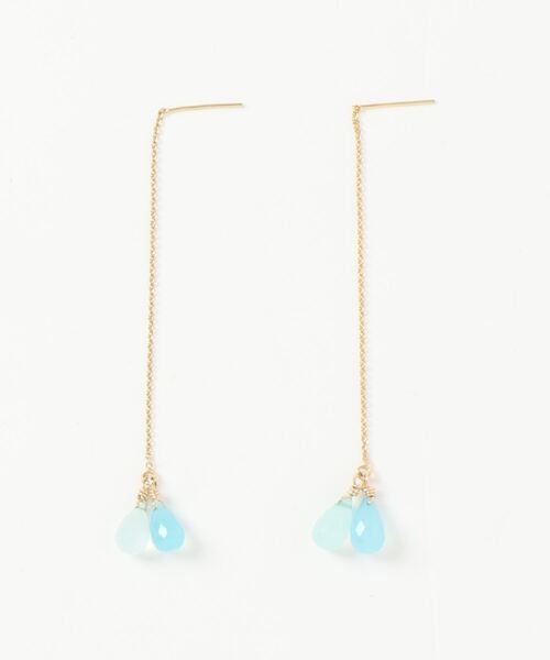 TONE（トネ） ピアス 「Milimili」14kgfしずくアメリカンピアス 