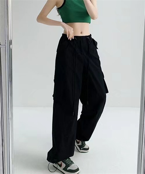 【リネン混✨】RonHerman カーゴパンツ ジョガーパンツ ドロストコード リネン混✨】RonHerman カーゴパンツ ジョガーパンツ ドロスト