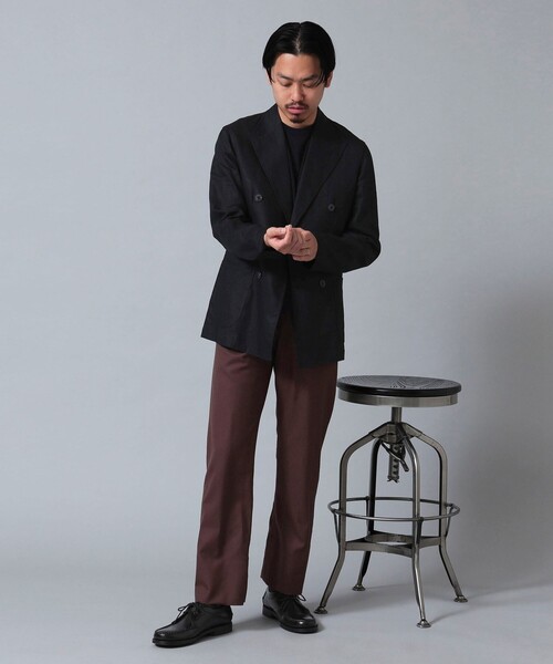 JOHN SMEDLEY tシャツ / KEMPTON コットン クルーネックニット