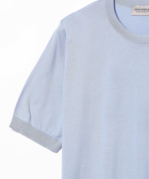 Tシャツ・カットソー JOHN SMEDLEY KEMPTON - Cotton crew-neck sweater BEAMS F（ビームスF）JOHN SMEDLEY / KEMPTON コットン クルー