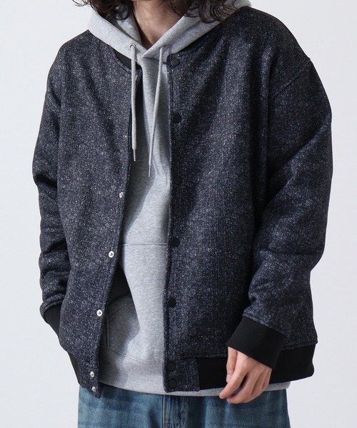 FUNALIVE（ファンアライブ） スタジャン ニットソー起毛セミルーズ