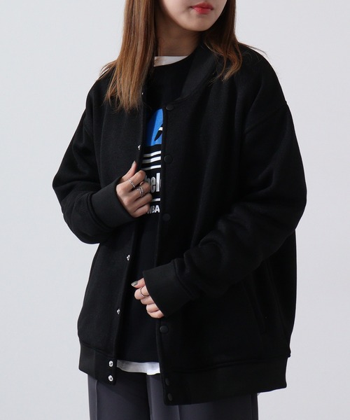 FUNALIVE（ファンアライブ） スタジャン ニットソー起毛セミルーズ