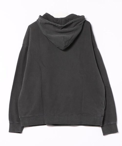 パーカー 「ピグメント加工 裏毛スウェットハーフジップパーカー レディース メンズ B.I.D. パーカー 「ピグメント加工 裏毛スウェットハーフジップ