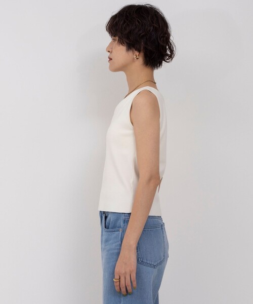 人気【新品未使用タグ付き】1er Arrondissement　 タンクトップ NOLLEY'S（ノーリーズ） タンクトップ ノースリーブ 「WEB限定