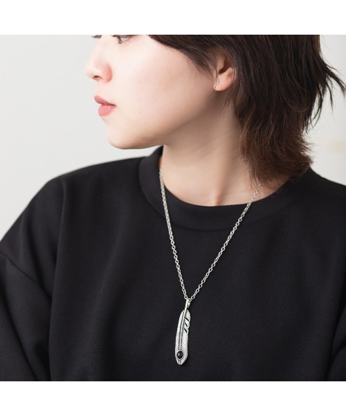 ABBEY MARKET（アビーマーケット） ネックレス フェザーネックレス