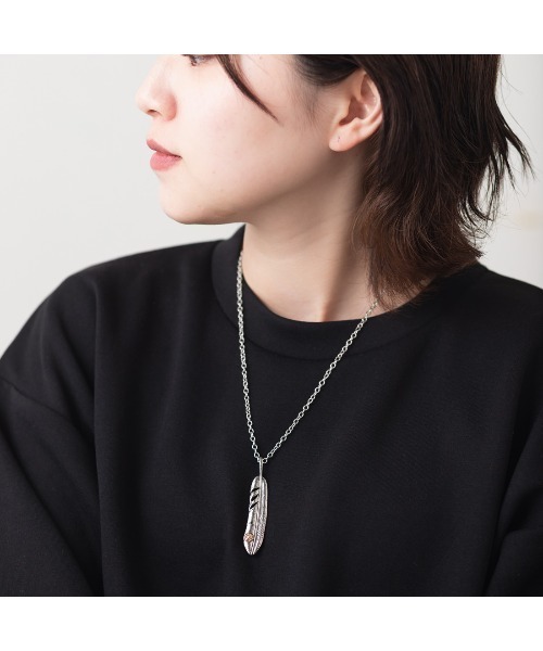 ABBEY MARKET（アビーマーケット） ネックレス フェザーネックレス