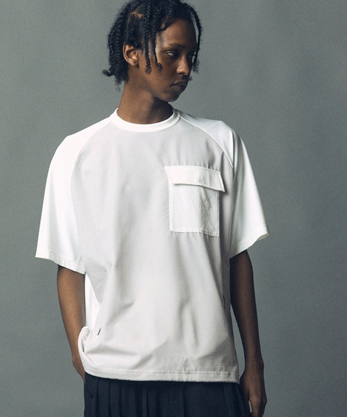 ★MAINBOOTH★Mach 5 Oversized T-shirt(WHITE)★正規品/送料込 MUSINSA公式 | MAINBOOTH [Atom] Mach 5 Oversized T-Shirt (White)