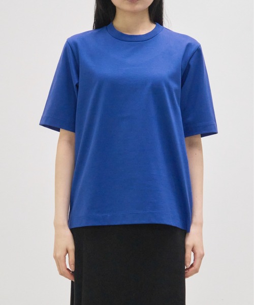 tシャツ 「CINOH/チノ」別注 REFINA COMPACT TEE/リフィナコットンコンパクトTシャツ/シンプルTシャツ レディース CINOH tシャツ 「CINOH/チノ」別注 REFINA COMPACT TEE/リフィナ