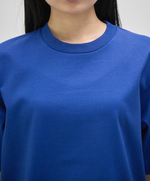 tシャツ 「CINOH/チノ」別注 REFINA COMPACT TEE/リフィナコットンコンパクトTシャツ/シンプルTシャツ レディース CINOH/チノ】別注 REFINA COMPACT TEE/リフィナコットン