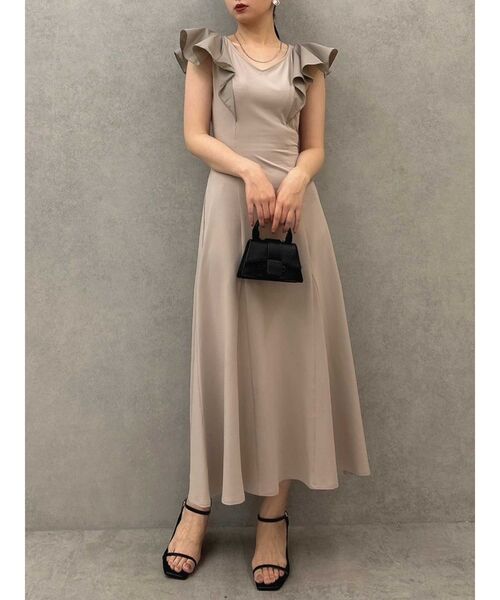 dazzlin（ダズリン） ワンピース バックオープンフリルカット
