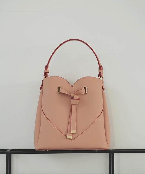 vis ハートカットバッグ WEB限定/新色追加】ハートカットバッグ(スモール)（ショルダー