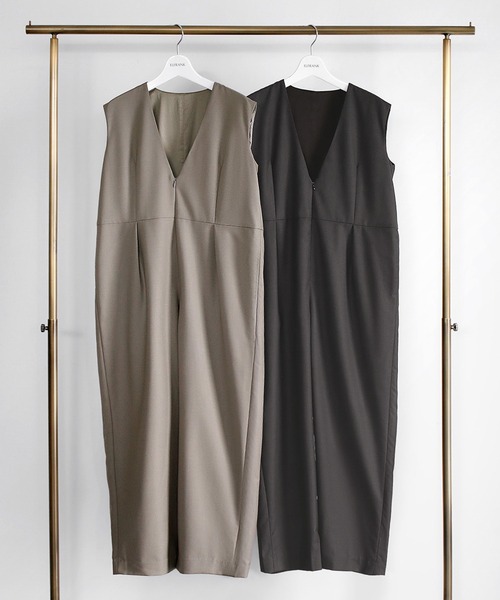 ELFRANK オールインワン Vネックオールインワン レディース : ZOZOTOWN ELFRANK オールインワン Vネックオールインワン レディース : ZOZOTOWN