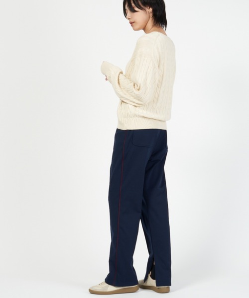 THE SHINZONE ニット セーター COTTON CASHMERE CABLE KNIT