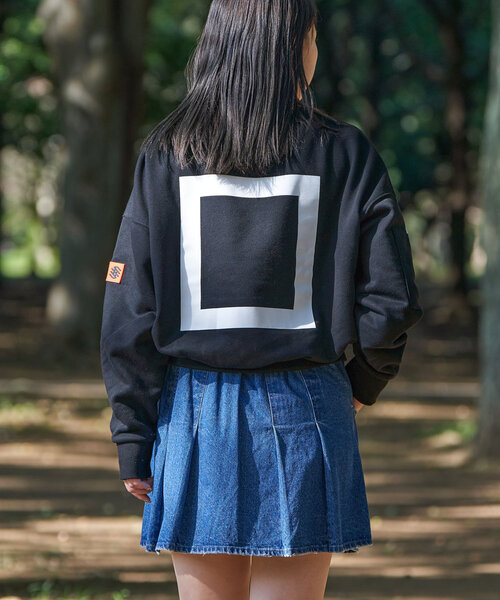tシャツ 「shoxtaxx企画」「SOURCE POD」Crew neck sweatshirt レディース メンズ